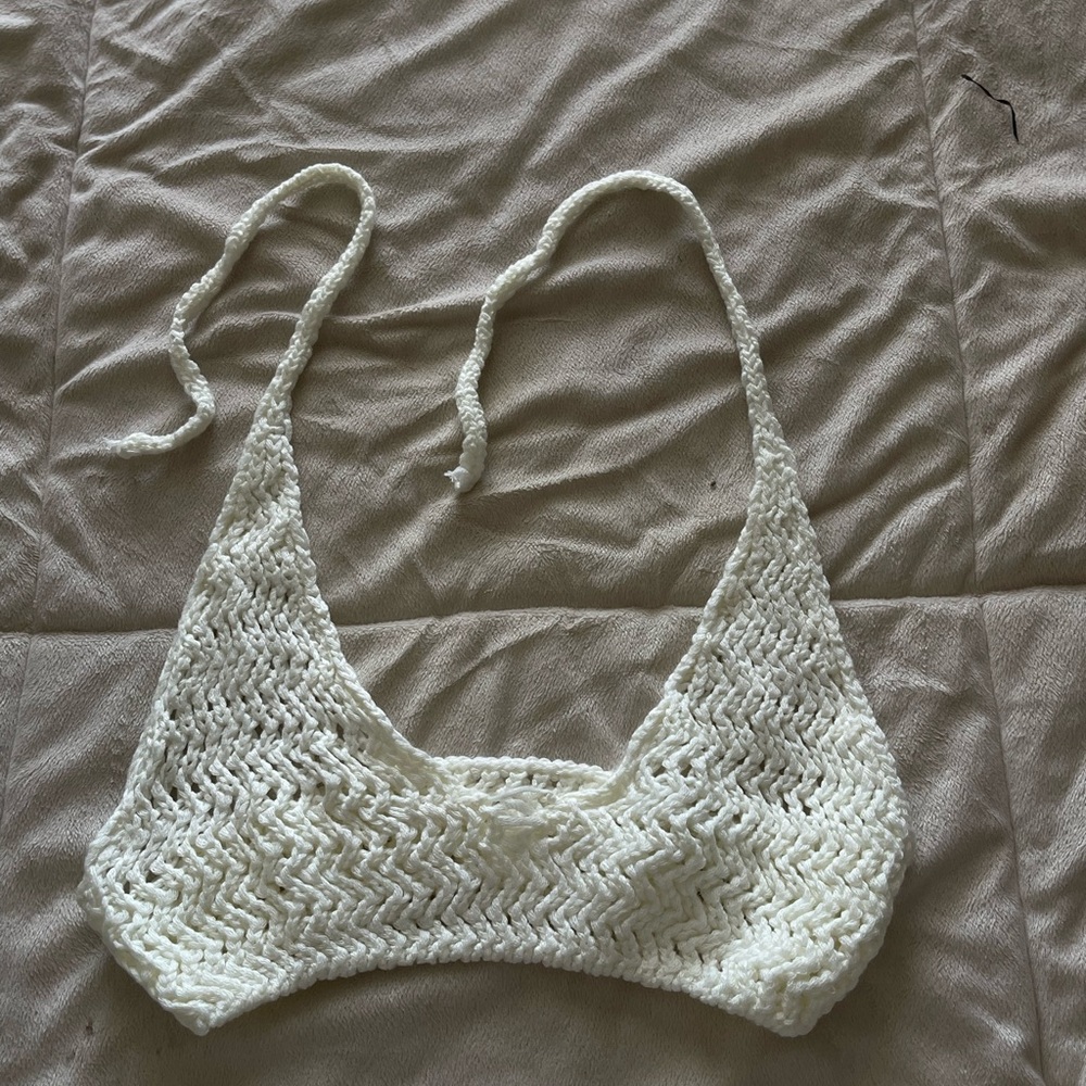 Knit Strappy bra top